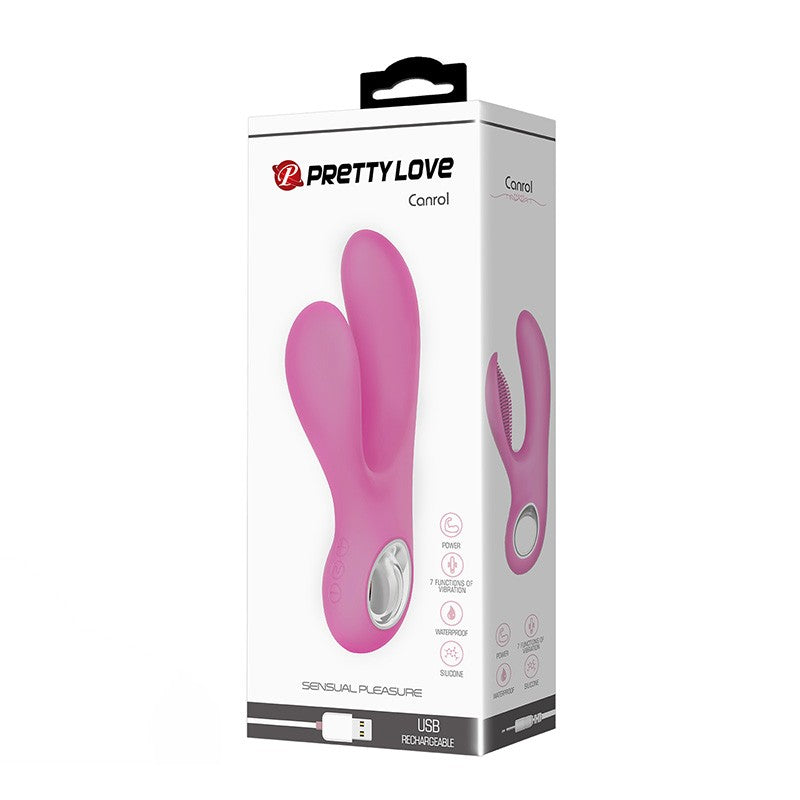Canrol Vibrador Doble Recargable