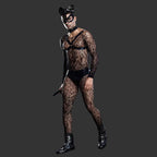 Cat Man 7219 Traje de Malla