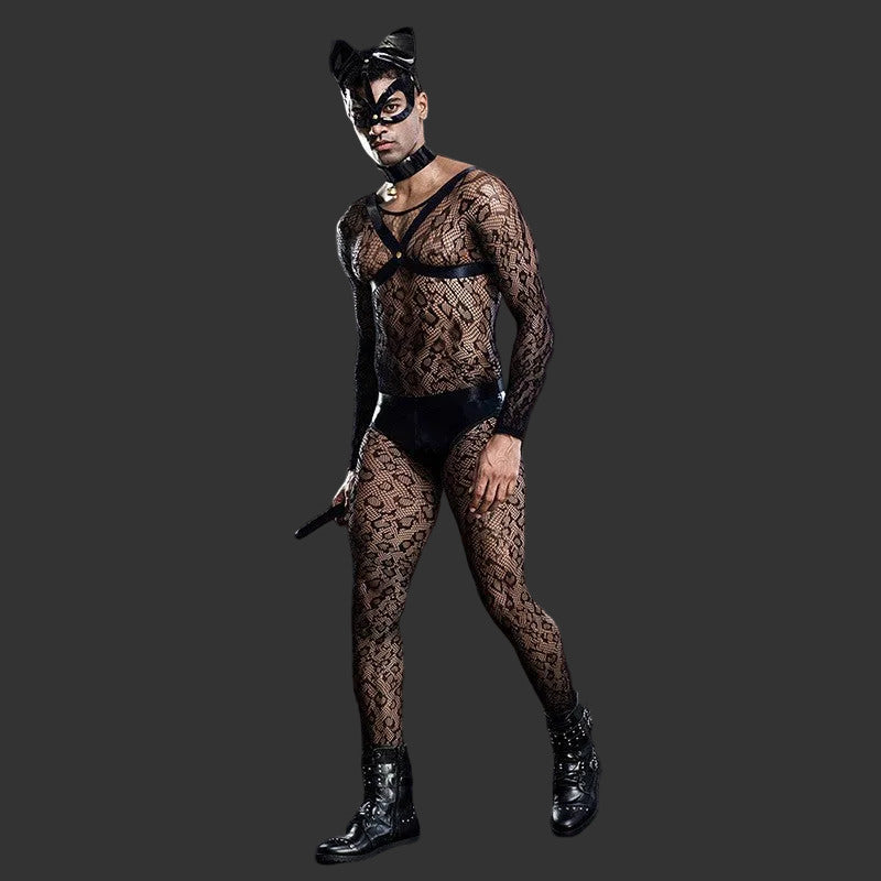 Cat Man 7219 Traje de Malla