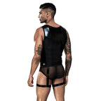 Conjunto Brief con Portaligas y Camiseta Wetlook 7233