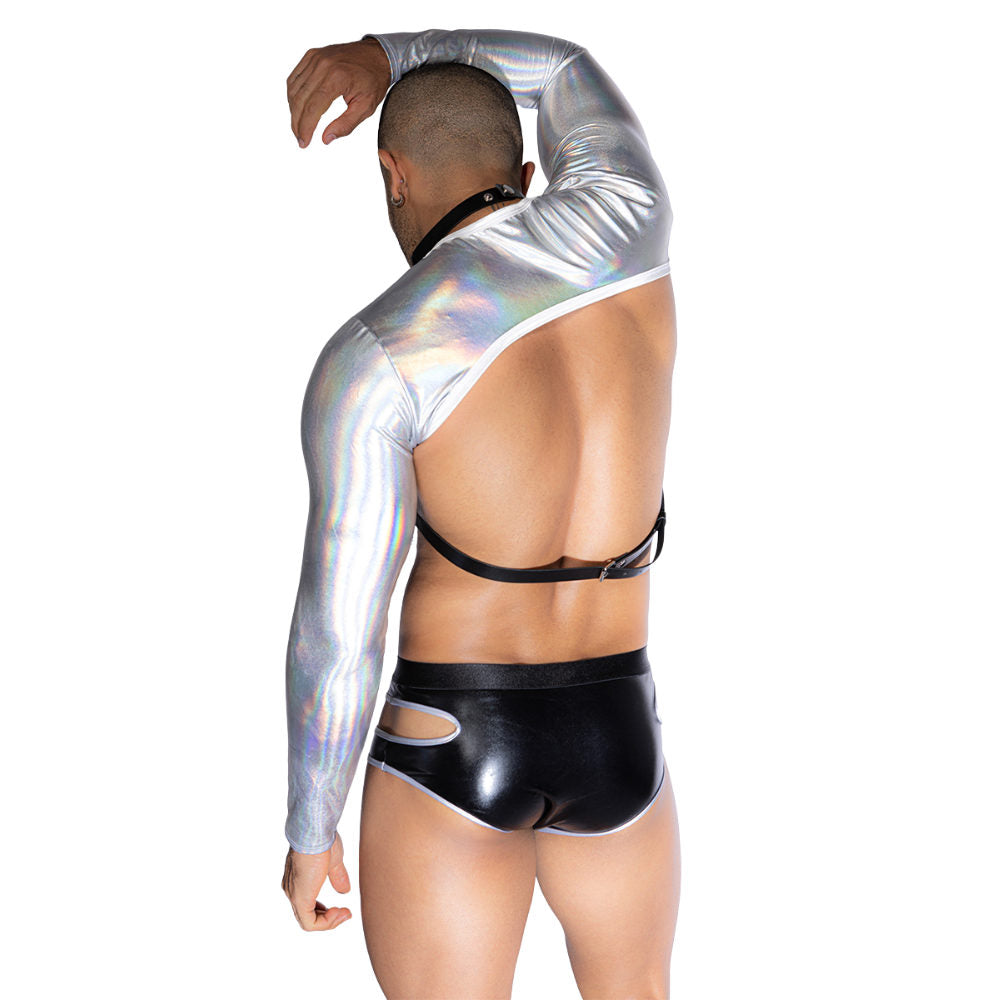 Conjunto Brief y Top Metalizado 9116 Imagen secundaria del producto