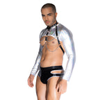 Conjunto Brief y Top Metalizado 9116