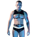 Conjunto Brief y Top con Arnés Neón 9117