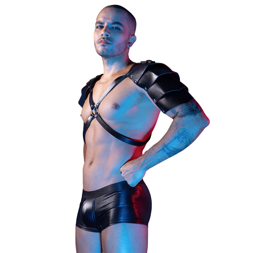 Conjunto Boxer y Top con Arnés Gladiador 9119