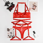 Conjunto con Ligas 3197 Rojo