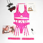 Conjunto con Portaligas 3164 - Rosa