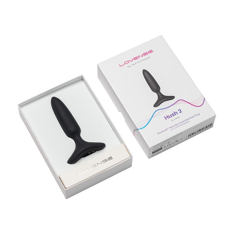 Hush 2 Plug Anal con APP - XS (2,5 cm)