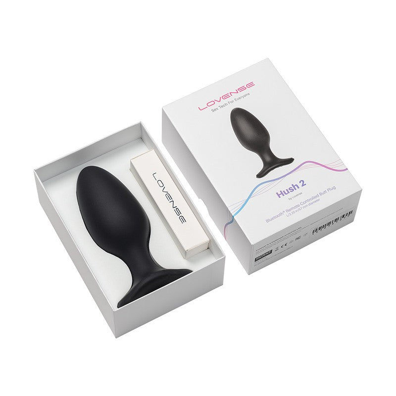 Hush 2 Plug Anal con APP - L (5,7 cm)