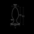 Hush 2 Plug Anal con APP - L (5,7 cm)