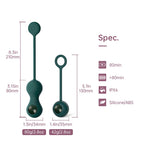 Crystal Duo Bolas Kegel con APP