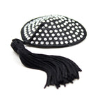 Diamond Heart Pezoneras con Borlas