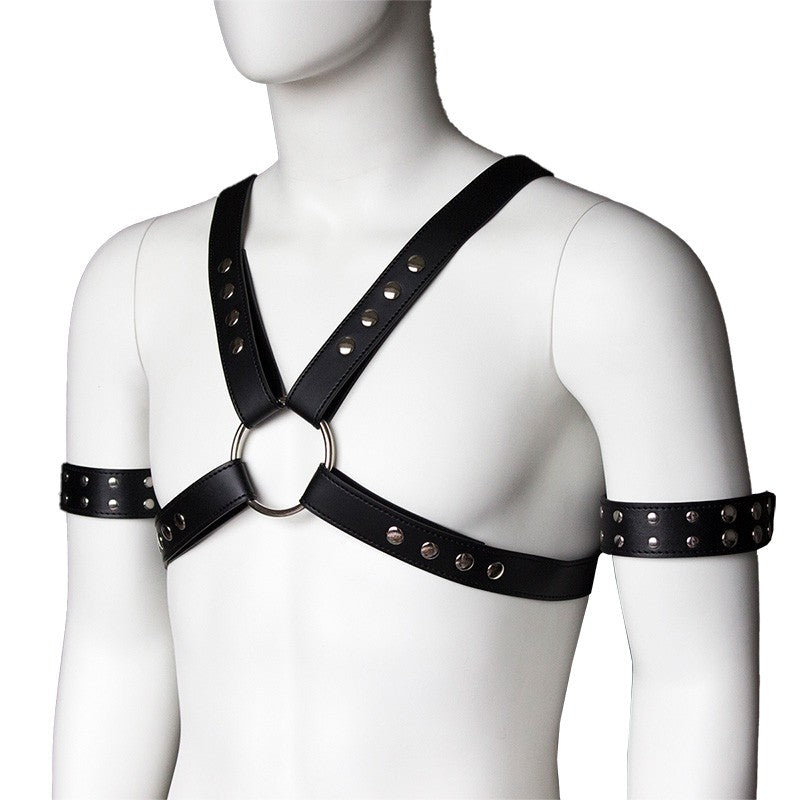 4-Strap Set Arnés de Pecho con Brazaletes