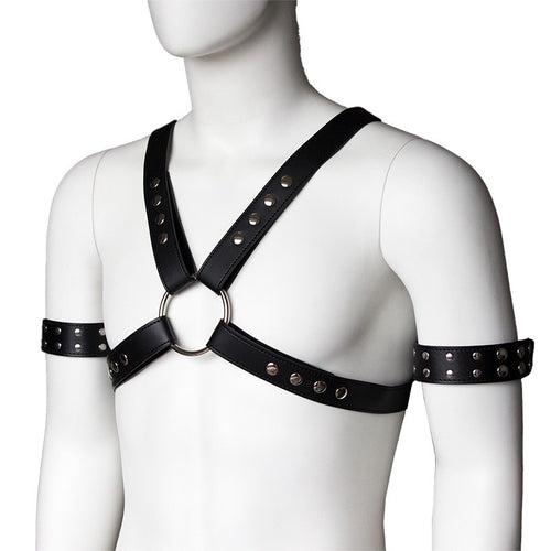 4-Strap Set Arnés de Pecho con Brazaletes