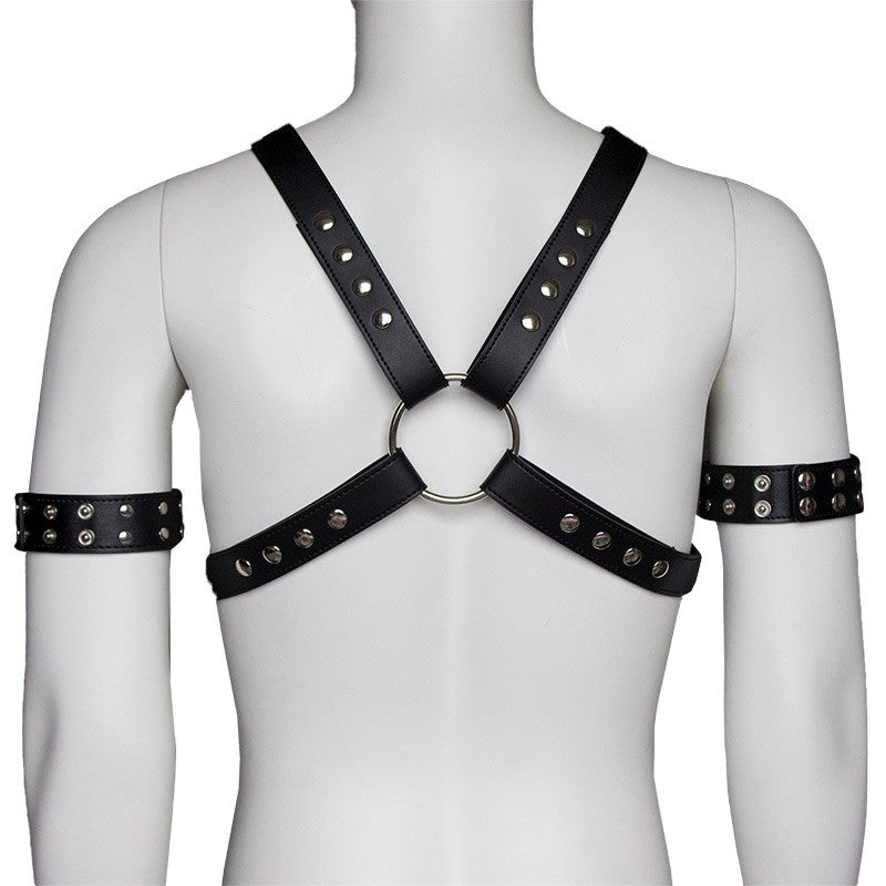 4-Strap Set Arnés de Pecho con Brazaletes
