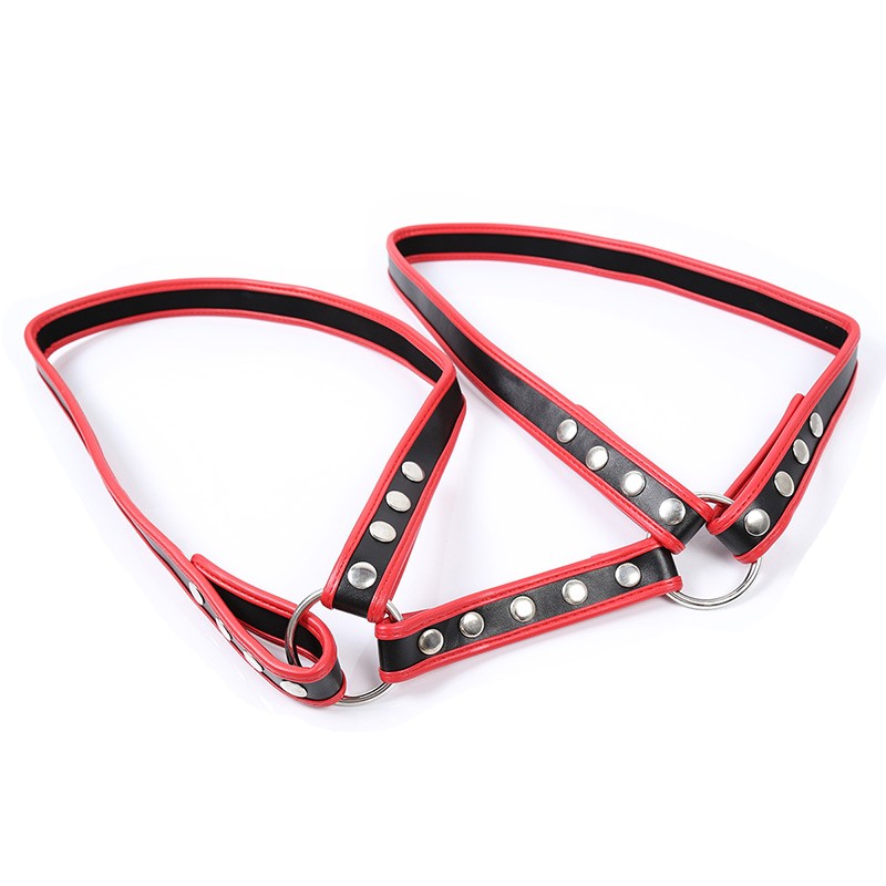 Bulldog Arnés de Pecho con Broches - Rojo