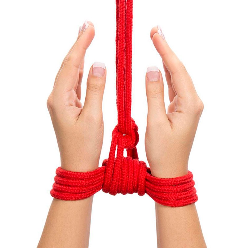 Cuerda Bondage Algodón 20 mt - Rojo Imagen secundaria del producto