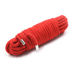 Cuerda Bondage Algodón 10 mt - Rojo