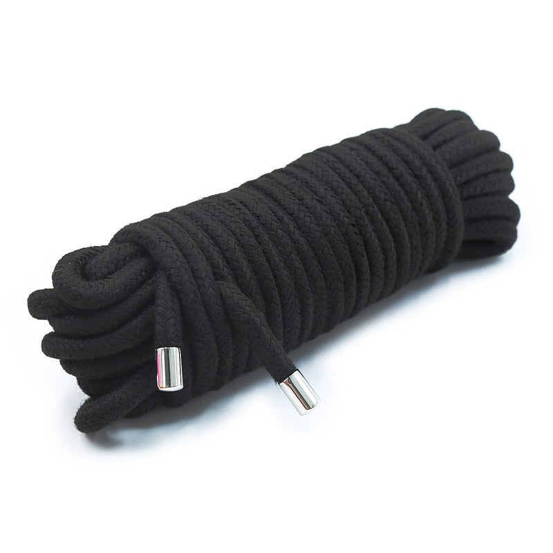 Cuerda Bondage Algodón 10 mt - Negro
