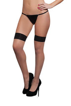 Medias Lisas con Costura - Nude 20417
