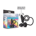 Anal Adventures Platinum Plug Anal Con Anillo Vibrador Doble
