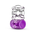 Pleaser Anillo Vibrador Recargable - Morado
