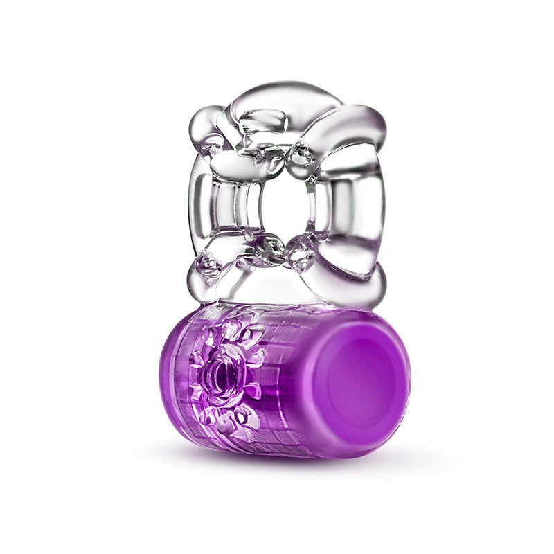 Pleaser Anillo Vibrador Recargable - Morado