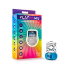 Pleaser Anillo Vibrador Recargable - Azul