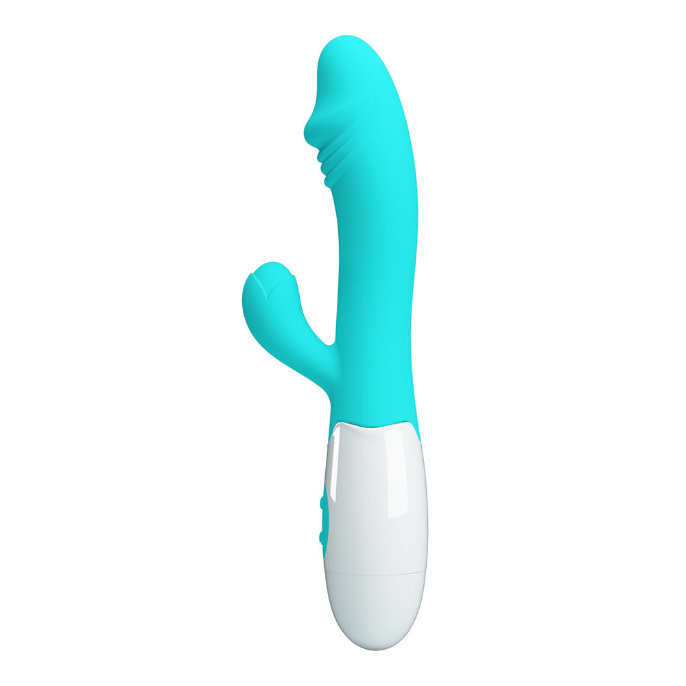 Snappy Vibrador de Doble Estimulación - Turquesa Imagen principal del producto