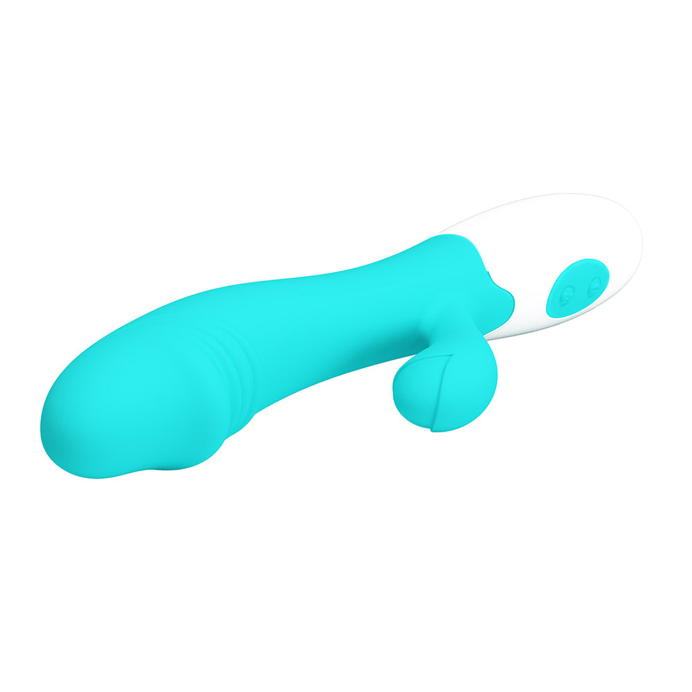 Snappy Vibrador de Doble Estimulación - Turquesa