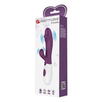 Snappy Vibrador de Doble Estimulación - Burdeo