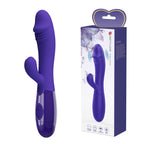 Snappy Vibrador Dual Recargable - Morado