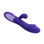 Snappy Vibrador Dual Recargable - Morado