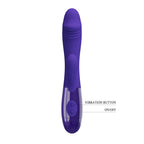 Snappy Vibrador Dual Recargable - Morado