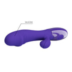 Snappy Vibrador Dual Recargable - Morado
