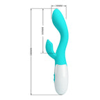 Brighty Vibrador Dual - Turquesa