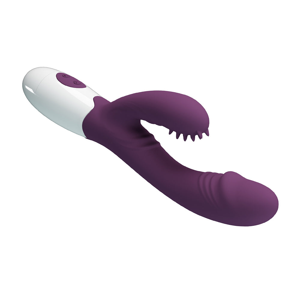 Andre Vibrador y Estimulador de Clítoris - Morado