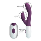 Andre Vibrador y Estimulador de Clítoris - Morado