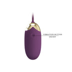 Abner Huevo Vibrador con APP - Morado