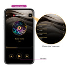 Abner Huevo Vibrador con APP - Morado