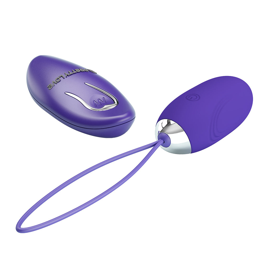 Jenny Huevo Vibrador con Control Remoto - Morado