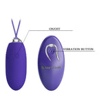 Jenny Huevo Vibrador con Control Remoto - Morado
