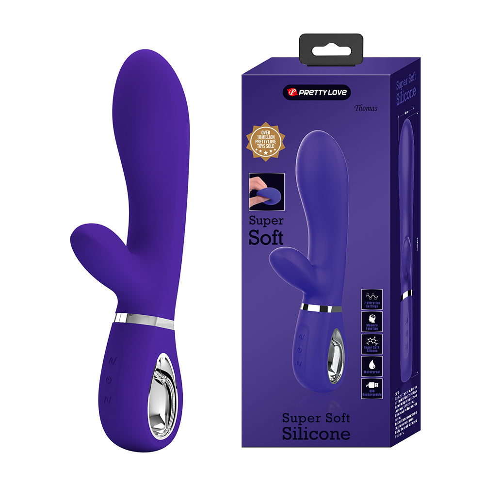 Thomas Vibrador Dual Recargable Silicona Super Soft