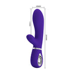 Thomas Vibrador Dual Recargable Silicona Super Soft