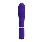 Prescott Vibrador Dual Recargable Silicona Super Soft - Morado