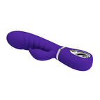 Prescott Vibrador Dual Recargable Silicona Super Soft - Morado