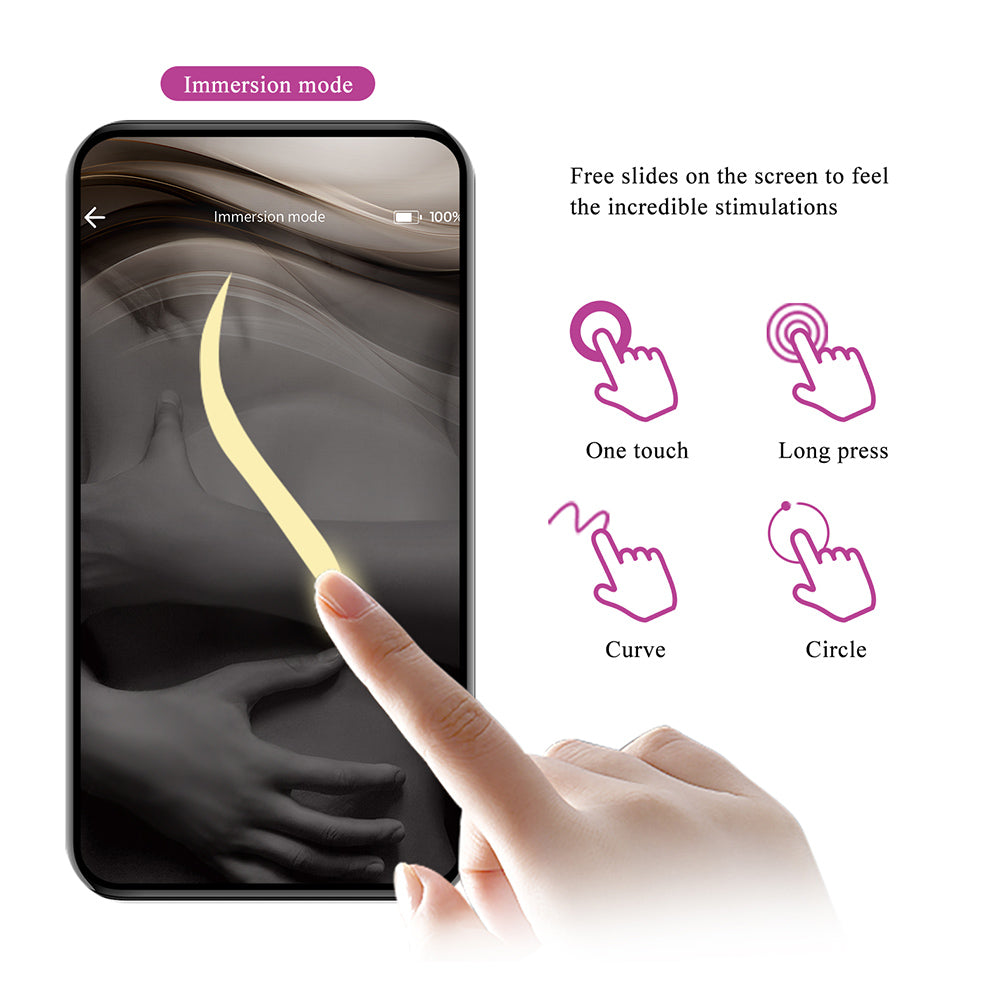 Casper Huevo Vibrador Super Soft con APP