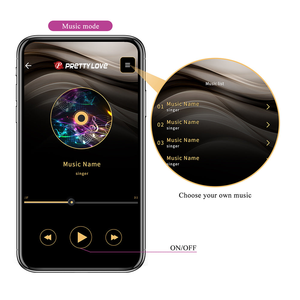 Casper Huevo Vibrador Super Soft con APP