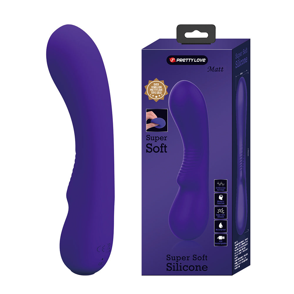 Matt Vibrador Recargable Super Soft