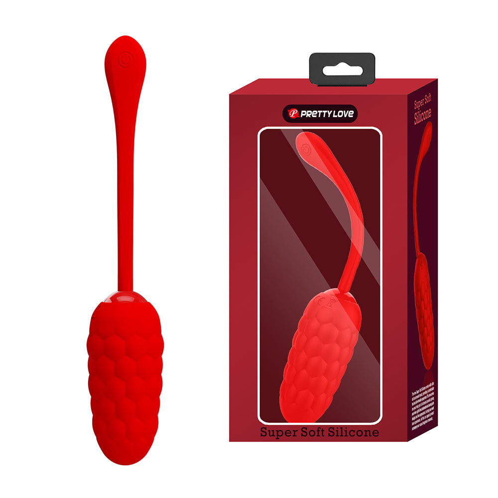 Marina Huevo Vibrador Super Soft - Rojo