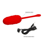 Marina Huevo Vibrador Super Soft - Rojo